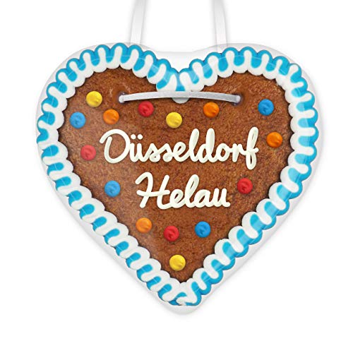 Lebkuchenherz 12cm mit Spruch - Düsseldorf Helau | Lebkuchen Herz Karneval & Fasching Deko | Dekoration für Faschingsparty & Karneval | Lebkuchenherzen günstig kaufen von LEBKUCHEN WELT Lebkuchenherz 12cm mit Spruch - Düsseldorf Helau | Lebkuchen Herz Karneval & Fasching Deko | Dekoration für Faschingsparty & Karneval | Lebkuchenherzen günstig kaufen von LEBKUCHEN WELT von Lebkuchenwelt
