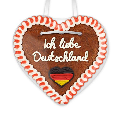 Lebkuchenherz 12cm mit Spruch - Ich liebe Deutschland | Lebkuchen Herz Geschenke & Deko | Deutschland Sprüche für die Wand | Lebkuchenherzen günstig online bestellen von LEBKUCHEN WELT Lebkuchenherz 12cm mit Spruch - Ich liebe Deutschland | Lebkuchen Herz Geschenke & Deko | Deutschland Sprüche für die Wand | Lebkuchenherzen günstig online bestellen von LEBKUCHEN WELT von Lebkuchenwelt