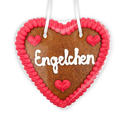 Lebkuchenherz - 14cm - Engelchen Lebkuchenherz - 14cm - Engelchen von Lebkuchenwelt