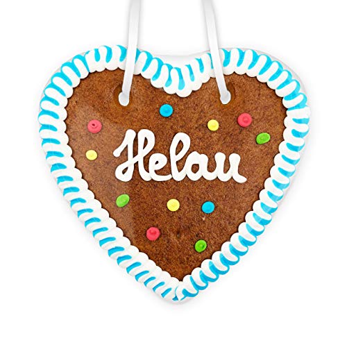 Lebkuchenherz - 14cm - "Helau" - perfekt Für Karneval, Fasching und als Geschenk Lebkuchenherz - 14cm - "Helau" - perfekt Für Karneval, Fasching und als Geschenk von Lebkuchenwelt