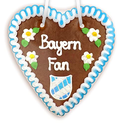 Lebkuchenherz - 18cm - Bayern Fan Lebkuchenherz - 18cm - Bayern Fan von Lebkuchenwelt