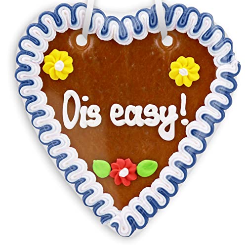 Lebkuchenherz - 18cm - Ois easy! Lebkuchenherz - 18cm - Ois easy! von Lebkuchenwelt