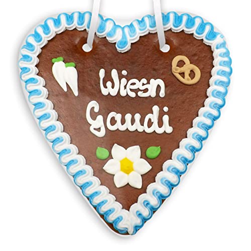 Lebkuchenherz - 18cm - Wiesn Gaudi Lebkuchenherz - 18cm - Wiesn Gaudi von Lebkuchenwelt