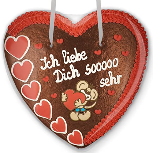 Lebkuchenherz 50cm mit Spruch - Ich liebe Dich sooooo sehr | Valentinsgeschenke für sie & ihn | Riesen Lebkuchenherz mit Liebesbeweis Sprüche | Lebkuchenherzen online bestellen von LEBKUCHEN WELT Lebkuchenherz 50cm mit Spruch - Ich liebe Dich sooooo sehr | Valentinsgeschenke für sie & ihn | Riesen Lebkuchenherz mit Liebesbeweis Sprüche | Lebkuchenherzen online bestellen von LEBKUCHEN WELT von Lebkuchenwelt