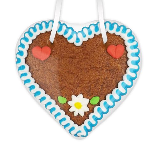 Lebkuchenherz Rohling zum selber gestalten - 12 x12cm - Rohlinge mit Rand und Deko - Geschenk für einen Freund oder den Partner selbst gestalten von LEBKUCHEN WELT Lebkuchenherz Rohling zum selber gestalten - 12 x12cm - Rohlinge mit Rand und Deko - Geschenk für einen Freund oder den Partner selbst gestalten von LEBKUCHEN WELT von Lebkuchenwelt