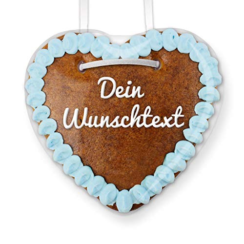 Lebkuchenherz online selber Beschriften - Farbe: Blau - zum selbst Beschriften für den Freund, 15cm Lebkuchenherz online selber Beschriften - Farbe: Blau - zum selbst Beschriften für den Freund, 15cm von Lebkuchenwelt