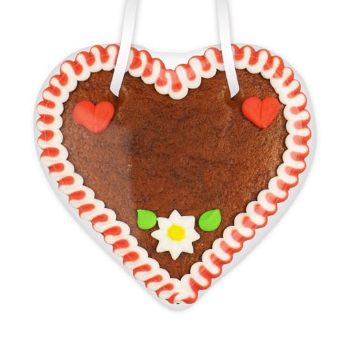 Lebkuchenherz rot-weiß zum selber beschriften - 12 x12cm - Rohlinge mit Rand und Deko - Tischkarten für Ihre nächste Feier oder den Geburtstag selbst machen gestalten von LEBKUCHEN WELT Lebkuchenherz rot-weiß zum selber beschriften - 12 x12cm - Rohlinge mit Rand und Deko - Tischkarten für Ihre nächste Feier oder den Geburtstag selbst machen gestalten von LEBKUCHEN WELT von Lebkuchenwelt