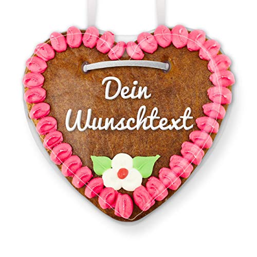 Lebkuchenherz zum selber Beschriften - Online Gestalten - Farbe: Rosa-Pink - zum selbst Beschriften für die Freundin, 15cm Lebkuchenherz zum selber Beschriften - Online Gestalten - Farbe: Rosa-Pink - zum selbst Beschriften für die Freundin, 15cm von Lebkuchenwelt