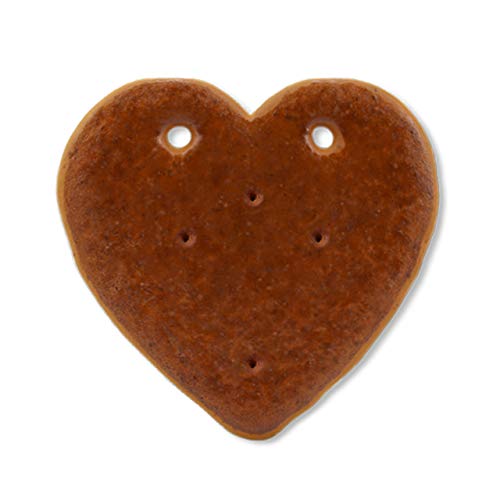 25x Lebkuchen Herz Rohlinge ohne Alles - 14cm mit Löchern - Premium Qualität - Frisch & Saftig! Lebkuchenherzen zum selber Dekorieren von Lebkuchenwelt