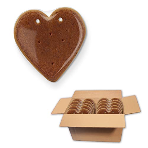 Lebkuchenwelt 10x Lebkuchenherzen Rohlinge 14cm Lebkuchen Herz ohne Text Lebkuchenherz zum selber Verzieren und beschriften Lebkuchenwelt 10x Lebkuchenherzen Rohlinge 14cm Lebkuchen Herz ohne Text Lebkuchenherz zum selber Verzieren und beschriften von Lebkuchenwelt