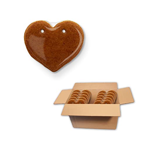 Lebkuchenwelt 10x Lebkuchenherzen Rohlinge 8cm mit Löcher Lebkuchen Herz selber gestalten Lebkuchenherz dekorieren Lebkuchenwelt 10x Lebkuchenherzen Rohlinge 8cm mit Löcher Lebkuchen Herz selber gestalten Lebkuchenherz dekorieren von Lebkuchenwelt