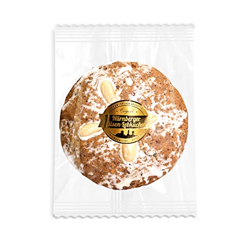 Nürnberger Elisenlebkuchen, einzelverpackt- 80g - Zucker Glasur - Premium Qualität - Weich & Saftig! - Elisen Lebkuchen ohne Mehl - nach Original Nürnberger Rezept Lebkuchenwelt Nürnberger Elisenlebkuchen, einzelverpackt- 80g - Zucker Glasur - Premium Qualität - Weich & Saftig! - Elisen Lebkuchen ohne Mehl - nach Original Nürnberger Rezept Lebkuchenwelt von Lebkuchenwelt