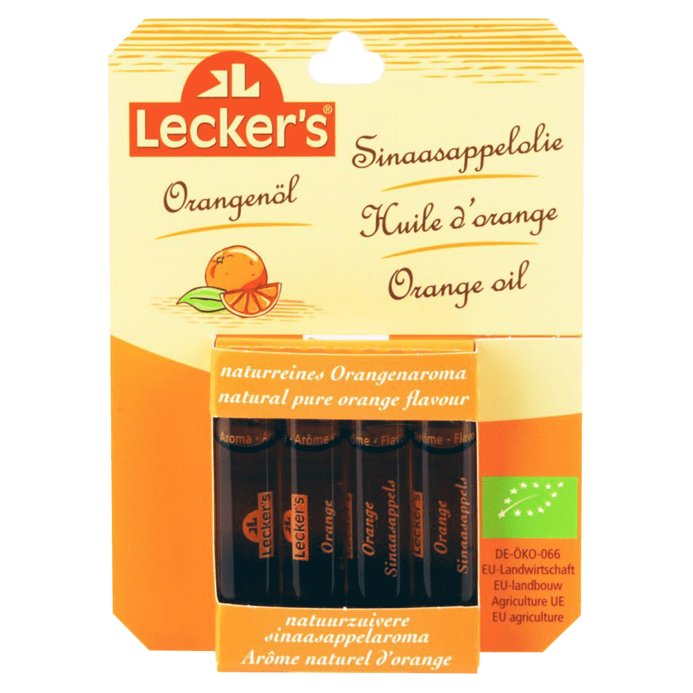 Bio Orangenöl 4x2ml von Lecker`s