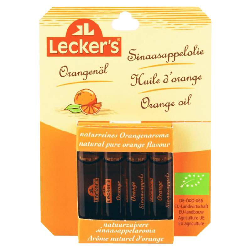 Bio Orangenöl 4x2ml von Lecker`s