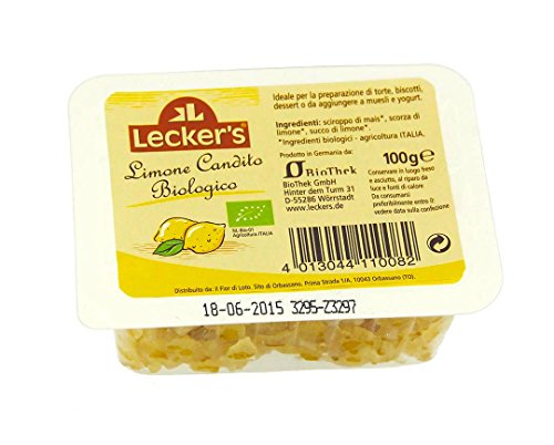 Lecker Bio Zitronat (1 x 100 gr) von Lecker´s