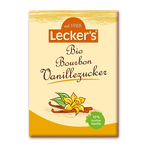 Lecker's Bio Bourbon Vanillezucker, (2 x 8 g) von Lecker's