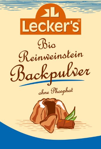 Lecker's - Bio Reinweinstein Backpulver 4 x 21g DE-ÖKO-001 Lecker's - Bio Reinweinstein Backpulver 4 x 21g DE-ÖKO-001 von Lecker´s