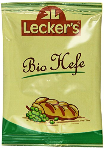 Lecker's Bio-Trockenhefe ohne Emulgator, 20er Pack (20 x 9 g) von Lecker´sGenWJ