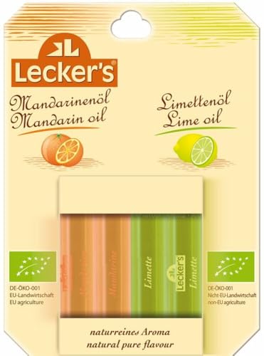 Bio Mandarinen-/Limettenöl 2 x 8 ml Bio Mandarinen-/Limettenöl 2 x 8 ml von Lecker