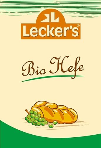 Lecker Bio Hefe (6 x 9 gr) von Lecker