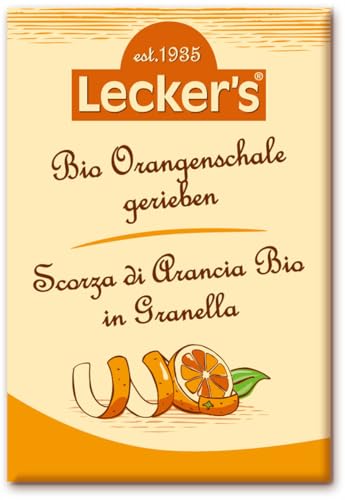 Lecker Bio Orangenschale gerieben (1 x 15 gr) von Lecker