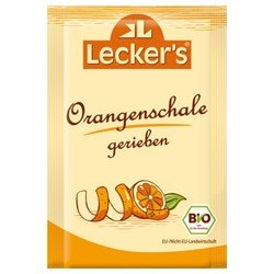 Lecker Bio Orangenschale gerieben (1 x 15 gr) von Lecker
