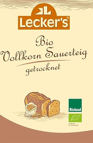 Lecker Bio Sauerteig, getrocknet (2 x 30 gr) von Lecker