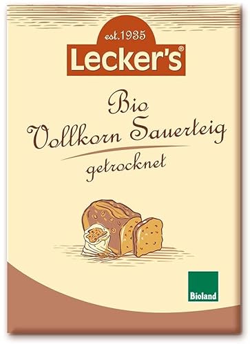 Lecker Bio Sauerteig, getrocknet (6 x 30 gr) von Lecker