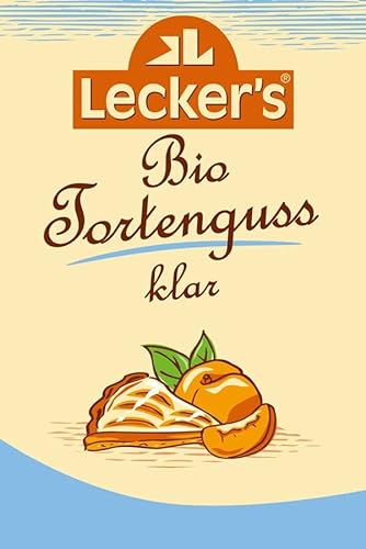 Lecker Bio Tortenguss klar (6 x 30 gr) von Lecker