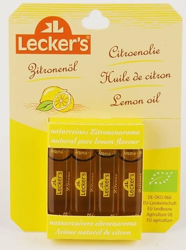 Lecker Bio Zitronenöl (2 x 8 ml) von Lecker