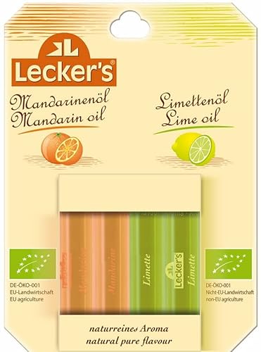 Lecker Bio Mandarinen-/Limettenöl (2 x 8 ml) von Lecker