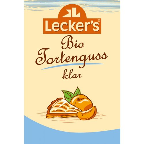 Lecker Bio Tortenguss klar (1 x 30 gr) von Lecker