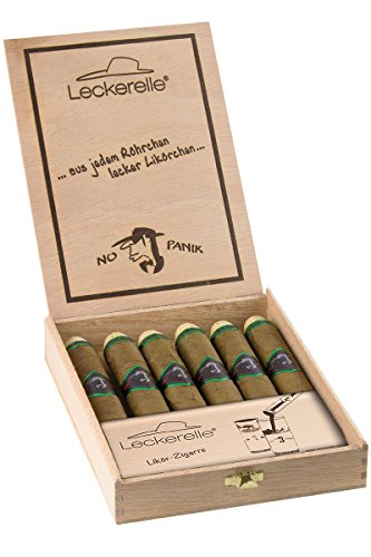 Leckerelle - Likör-Zigarren - 6er-Zigarren-Kiste "No Panik" von Leckerelle