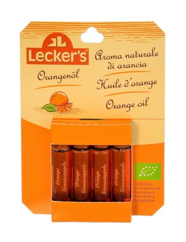 Lecker Bio Orangenöl (1 x 8 ml) von Leckers