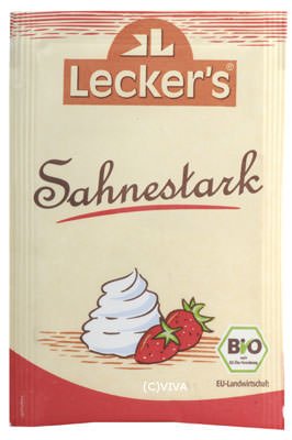 Leckers Biothek Sahnestark (32 g) - Bio von Leckers Biothek