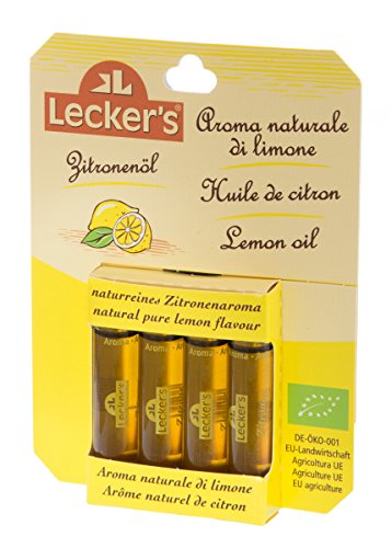 Lecker Bio Zitronenöl (1 x 8 ml) von Let's Organic MARKET