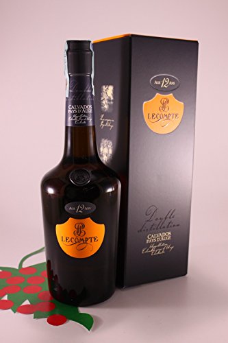 Calvados Pays D'Auge 12Y 42% 70 cl. - Lecompte von Lecompte