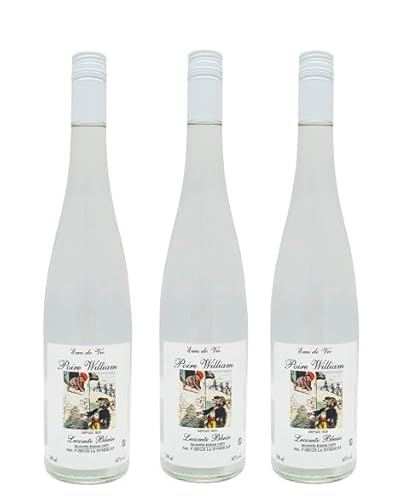 3x 0,7l - Lecomte Blaise - Eau de Vie - Poire Williams - Williams-Birnenbrand - Elsass - Frankreich - 43,0% vol. von Lecomte Blaise