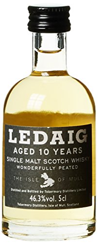 Ledaig 10 Years Old Peated Single Malt Whisky (1 x 0.05 l) von Hard To Find Whisky