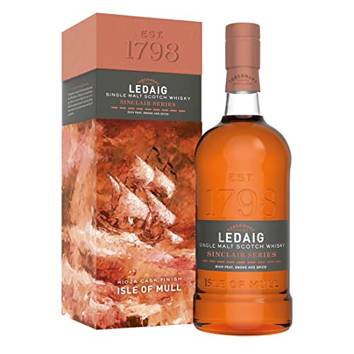 Ledaig SINCLAIR SERIES Rioja Cask Finish in Geschenkverpackung (1 x 0,7l) von Ledaig