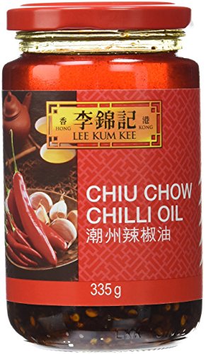 Lee Kum Kee Chiu Chow Chiliöl – Würzöl aus feurigen Chilischoten – 1 x 335 g von LEE KUM KEE