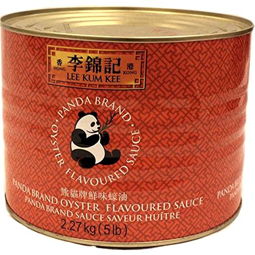 Lee Kum Kee Panda Brand Oyster Flavoured Sauce 2270g Konserve (aromatisierte Austernsoße) von Lee Kum Kee (Europe) Limited