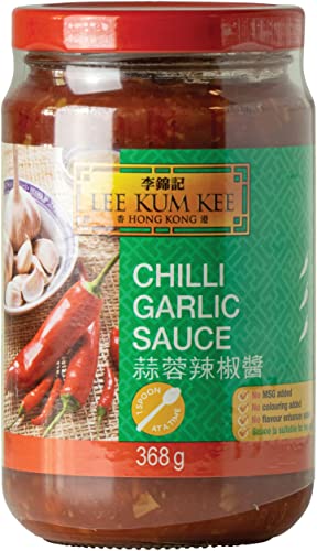 Lee Kum Kee Chilli Garlic Sauce, 3er Pack (3 x 368 g) von Lee Kum Kee