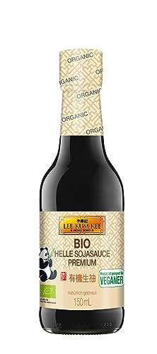 Lee Kum Kee Bio Helle Sojasauce Premium – Würzsauce auf Sojabasis – 1 x 150 ml Lee Kum Kee Bio Helle Sojasauce Premium – Würzsauce auf Sojabasis – 1 x 150 ml von LEE KUM KEE