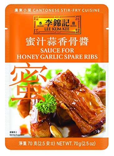 Lee Kum Kee Honig und Soja Sauce – Würzsauce mit Soja-Honig-Geschmack – 12 x 70 g von LEE KUM KEE