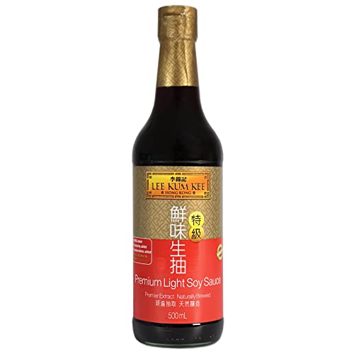 LEE KUM KEE Premium Helle Sojasauce 500 ml Light Soy Sauce von LEE KUM KEE