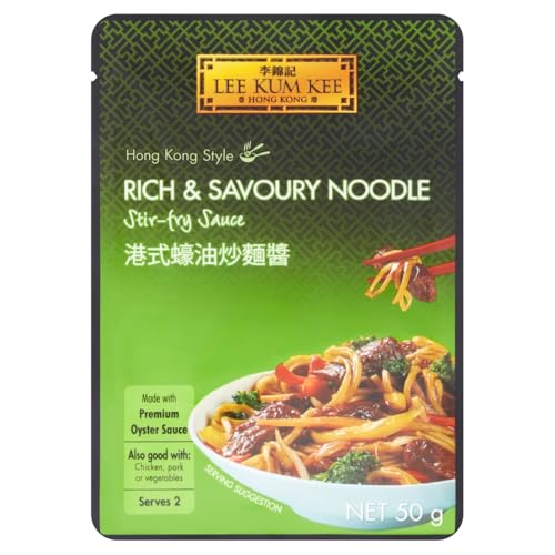 Lee Kum Kee herzhafte Sauce für Bratnudeln – Würzsauce für asiatische Bratnudeln – 1 x 50 g Lee Kum Kee herzhafte Sauce für Bratnudeln – Würzsauce für asiatische Bratnudeln – 1 x 50 g von LEE KUM KEE