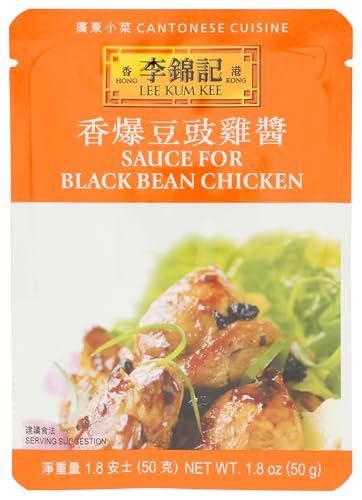 LEE KUM KEE Schwarze Bohnen Knoblauch Sauce, 50 g von Lee Kum Kee