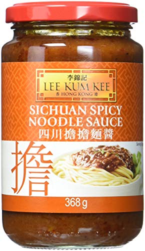 LEE KUM KEE Sichuan Spicy Noodle Sauce, 4er Pack (4 x 368 g) von Lee Kum Kee