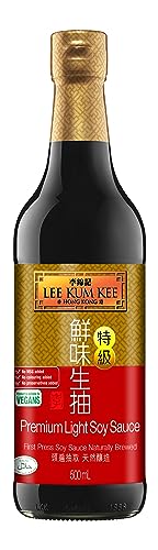 Lee Kum Kee Helle Sojasauce Premium – Würzsauce auf Sojabasis – 1 x 500 ml von Lee Kum Kee